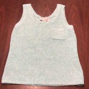 Loft sweater tank- xs
